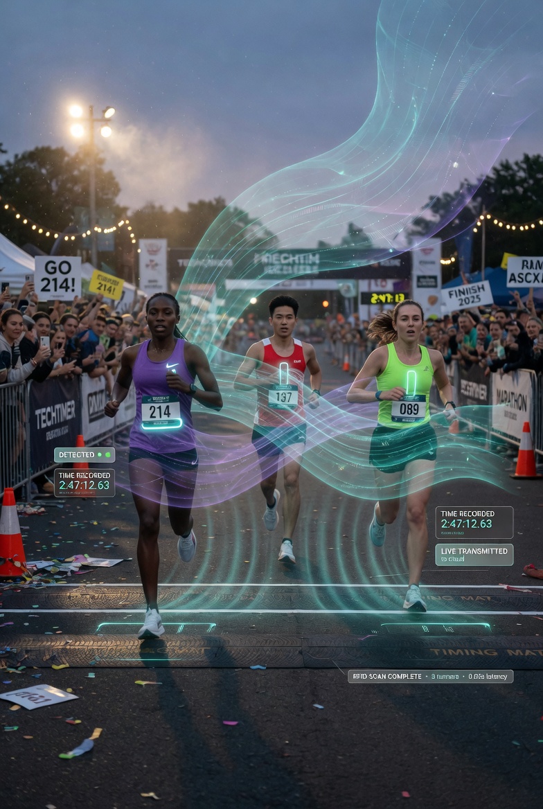 Zeitmessung im Laufsport: Wie RFID den Unterschied macht